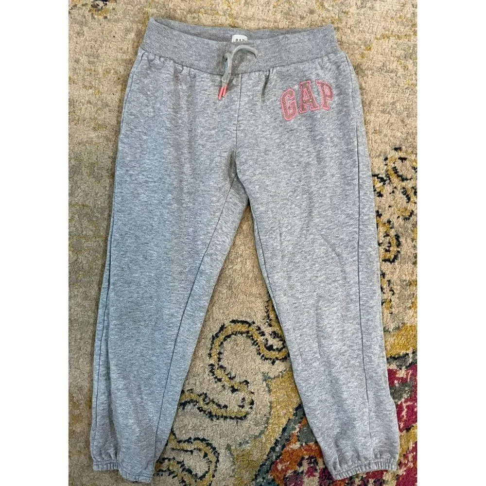 Girls Gap Gray Joggers (XS)